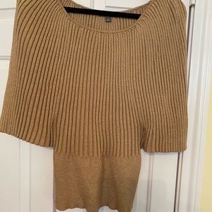 Sparkly Gold Dressy Top